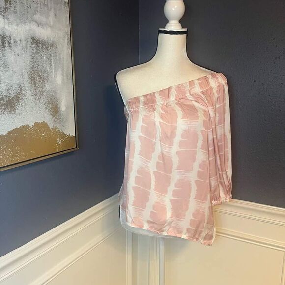 Sofia One Sleeve Tie Dye Blouse - Picture 1 of 8